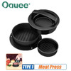 Hamburger Meat Press Maker ABS 3 in 1 Non-Stick Meat Beef Hamburger Patty Mold with Baking Paper Liners Pastry BBQ Kitchen Tool