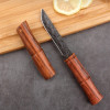 BBQ Utility Knife Slicing Fish Fruit Steak Knife Plastic Handle Kitchen Knives Hand Forge Boning Butcher Knife Chef Cleaver Tool