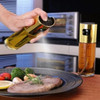 1PC 300/500ML Oil Spray Bottle Cooking Kitchen Olive Oil Dispenser For Camping BBQ Salad Baking Vinegar Soy Sauce Container