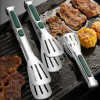 Kitchen Food Tongs Cookware Bbq Anti-slip for Cooking 7/9/12 Inches Stainless Steel Cookware Kitchen Tools Accessory Bq Utensils