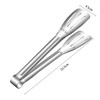 Kitchen Food Tongs Cookware Bbq Anti-slip for Cooking 7/9/12 Inches Stainless Steel Cookware Kitchen Tools Accessory Bq Utensils