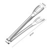 Kitchen Food Tongs Cookware Bbq Anti-slip for Cooking 7/9/12 Inches Stainless Steel Cookware Kitchen Tools Accessory Bq Utensils