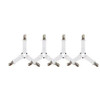 4Pcs/lot Bed Sheet Fasteners Holder Gadgets for Bed Sheet Organizer Mattress Cover Clip For Home Elastic Straps Adjustable Clips