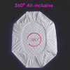 Polyester Waterproof Mattress Cover Anti-mite Quilted Mattress Protector Baby Urine Pad with TPU Foam for Children Bed Covers