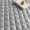 Waterproof Quilted Mattress Cover Solid Color Mattress Protector Cover for Bedroom Anti-bacterial Bed Cover no pillowcase