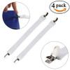 4pcs Adjustable Bed Sheet Fasteners Straps Elastic Mattress Cover Corner Holder Clip Grippers Suspender Cord Hook Loop Clasps 4pcs Adjustable Bed Sheet Fasteners Straps Elastic Mattress Cover Corner Holder Clip Grippers Suspender Cord Hook Loop Clasps