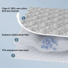Waterproof Elastic Mattress Cover Bed Sheets Pad Protector Bed Cover Soft Queen King Solid Color Latex Mat Cover 150/160/180x200