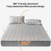 Waterproof Elastic Mattress Cover Bed Sheets Pad Protector Bed Cover Soft Queen King Solid Color Latex Mat Cover 150/160/180x200
