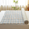Japanese Grid Quilted Pad, Pure Washed Cotton, Thick Bedspread, Soft Mattress Cover for Single Bed, 1.35 Floor, Home Textile Japanese Grid Quilted Pad, Pure Washed Cotton, Thick Bedspread, Soft Mattress Cover for Single Bed, 1.35 Floor, Home Textile
