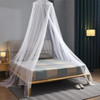 Bed Canopy Mosquito Net,Large Bed Hanging Curtains Netting for Single to King Size Beds, Garden,Camping,Travel,Home Decor