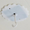 12cm Ceiling Sticky Hook, Mosquito net Hanger Accessories, Dual Function Sticky and Screw Hook, Nail Suckers, Sunction Cup Hooks