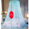 Dome hanging mosquito net Lace Bed Canopy Girls Room Decor Easy to Install