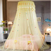 Dome hanging mosquito net Lace Bed Canopy Girls Room Decor Easy to Install