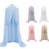Nordic Princess Crown Dome Tent Mosquito net bed Net 7-layer gauze tent children's room decoration