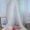 Nordic Princess Crown Dome Tent Mosquito net bed Net 7-layer gauze tent children's room decoration