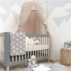 Nordic Princess Crown Dome Tent Mosquito net bed Net 7-layer gauze tent children's room decoration