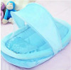 Cheap Baby Crib Netting for Newborns Portable Cradle Bed with Pillow Infant Sleeping Bed Travel Folding Baby Bed Mosquito Net