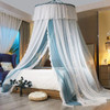 Simple Round Ceiling Double-layer Gauze Mosquito Net Princess Style Girl Bedroom Decor Mosquito Net New Summer Home Mosquito Net