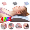 Back Stretcher Pillow Neck Lumbar Support Massager for Neck Waist Back, Sciatica, Herniated Disc Pain Relief Massage Relaxation