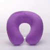 Travel Office Headrest U-shaped Inflatable Short Plush Cover + PVC Inflatable Pillow Pillow Support Cushion Neck Pillow 9 Colors Travel Office Headrest U-shaped Inflatable Short Plush Cover + PVC Inflatable Pillow Pillow Support Cushion Neck Pillow 9 Colors