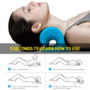 Cervical Neck Shoulder Stretcher Massage Pillow Traction Device Muscle Relaxation Relieve Pain Cervical Spine Correction