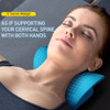 Cervical Neck Shoulder Stretcher Massage Pillow Traction Device Muscle Relaxation Relieve Pain Cervical Spine Correction