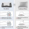 Slow Rebound Butterfly Neck Pillow Breathable Support Head Neck Reducing Cervical Spine Shoulder Strain Pillows For Sleeping