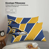 90gsm polyester plush fabric, team logo skin friendly warm bedding set of three, 1 down duvet cover+2 pillowcases