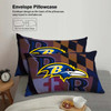 90gsm polyester plush fabric, eagle head letter printed skin friendly soft bedding set of three, 1 down duvet cover+2 pillowcase