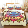 Cartoon Cute Stitch Duvet Cover Kids Bedding Set Quilt Duvet Cover Pillowcase Children Bed Comfortable Cover Bed Set Twin King