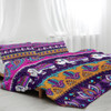 Amorous Elephant Bedding Sets With Duvet Cover 3 Pieces Bedspreads With 2 Pillow Shams