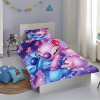 Miniso 3-Piece Lilo & Stitch Duvet Cover with Zip and 1 or 2 Pillowcase, 50 X 75 | Girls Teen Bedding Set Kids Stuff Gifts Decor