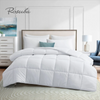 Down Alternative Comforter King Size All Season Duvet Insert, Ultra Soft Double Brushed Microfiber Quilt Cover, Box Stit