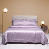 Sondeson Noble Gray 100% Silk Bedding Set Deep Sleep Duvet Cover Pillow Case Bed Sheet Quilt Cover King Queen For Women Men