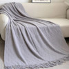 1.8M Nordic Knitted TV Blankets Bed End Decor Drop ShipShawl Sofa Blanket with Tassels Scarf Sofa Emulation Fleece Throw Blanket