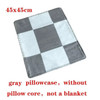 Luxury Plaid Blanket Brand Cashmere Blend Sofa Cover Wool Air-Condition Nap Shawl Fleece Knitted Throw High Quality Blanket