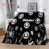 Tokio Hotel Rock Band Bill Kaulitz Blanket,Flannel Soft Throw Blanket for Home Bedroom Bed Sofa Picnic Office Hiking Leisure Nap