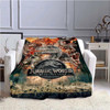 Jurassic Park Dinosaur Soft Throw Blanket Sublimation Cartoon Flannel Bedding Sofa Bedroom Decor for Teens Adult Gifts