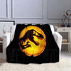 Jurassic Park Dinosaur Soft Throw Blanket Sublimation Cartoon Flannel Bedding Sofa Bedroom Decor for Teens Adult Gifts
