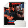 Jean Claude Van Damme 3D Printed Sherpa Blanket Rectangle Blanket Textiles Fleece Wearable Blanket Throw Blanket Home Decor