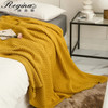 REGINA Walf Checks Plaid Blanket Fashion Portable Airplane Warm Waffle Knitted Throw Blanket Home Decor Bedspread Quilt Blanket