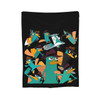 Perry The Platypus Mask Blankets Soft Warm Flannel Throw Blanket Cover for Bed Living room Picnic Travel Home Couch