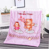 Soft 105*135cm Raschel Cartoon Blanket for Kids Children Enfant Thick Warm Winter Baby Blanket Throw Cover Plush Quilt cobertors