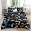 Gamer Bedding Sets for Boys Gaming Duvet Cover Set Video Games Comforter Cover Playstation Designs Bed Set with Pillowcase