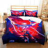 Football Star Pattern Duvet Cover Set Bedding for Adult Kids Bed Set Comforter Cover Bedding Set 10 Sizes