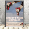 Basketball Shoes Poster Wall Art Retro Style Home Decor Painting Classic Sports Mural Pictures Printed Artwork