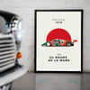 F1 Cartoon Vintage Cars Poster Decoration Racing Motorsport Circuit Track Car For Wall Art Racer Room Decor Posters Aesthetics