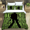 Michael Jackson printed Bedding Sets exquisite bed supplies set duvet cover bed comforter set bedding set luxury birthday gift