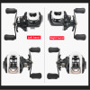 DAIWA New Centrifugal Magnetic Double Brake Anti explosion Line Water Drop Wheel Fishing Wheel