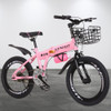 18/20/22 Inches Bicycle Coarse Carbon Steel Frame Foldable Bike Dual